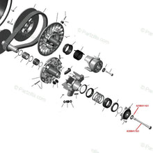 Load image into Gallery viewer, Can Am X3 TITANIUM Clutch Bolt &amp; Washer / Oem # 420841161 &amp; 420245690 - RPM SXS