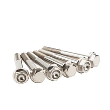 Load image into Gallery viewer, RPM RZR P90x TITANIUM Clutch Cover Bolts (QTY 6) #7517932  Hex Screw Flange M6X1.0X50mm