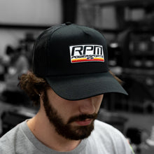 Load image into Gallery viewer, RPM Black Trucker Hat