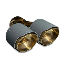 Load image into Gallery viewer, RPM Maverick R Carbon / Colored Dual Exhaust Tips