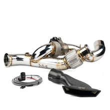 Load image into Gallery viewer, RPM Can-Am Maverick R 3" E-Valve Mid Pipe / Electronic Dump Valve
