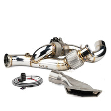 Load image into Gallery viewer, RPM Can-Am Maverick R 3" E-Valve Mid Pipe / Electronic Dump Valve
