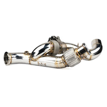 Load image into Gallery viewer, RPM Can-Am Maverick R 3" E-Valve Mid Pipe / Electronic Dump Valve
