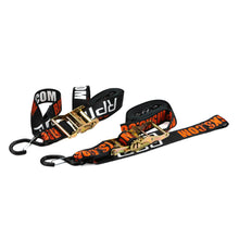Load image into Gallery viewer, ( 2 Pack ) 2" x 10ft Heavy Duty 3,300Lb Ratchet Strap