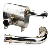 Load image into Gallery viewer, RPM Can-Am Maverick X3 FULL 3" Chambered Q-Series Turbo Back Exhaust System
