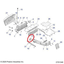 Load image into Gallery viewer, Polaris RZR XP 1000 15-23, XPEDITION, &amp; RS1 Double Spherical Exhaust Gasket Donut Seal 3610236 - RPM SXS