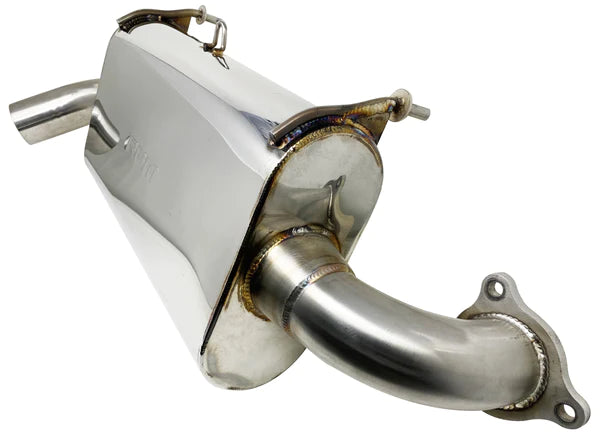 RPM Polaris RZR Sport Muffler, Slip-On Catless Sport Muffler