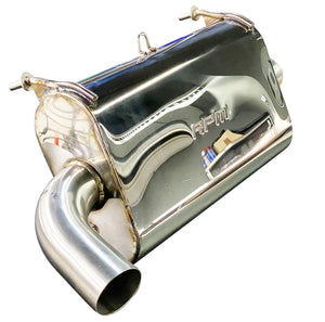 RPM Polaris RZR Sport Muffler, Slip-On Catless Sport Muffler